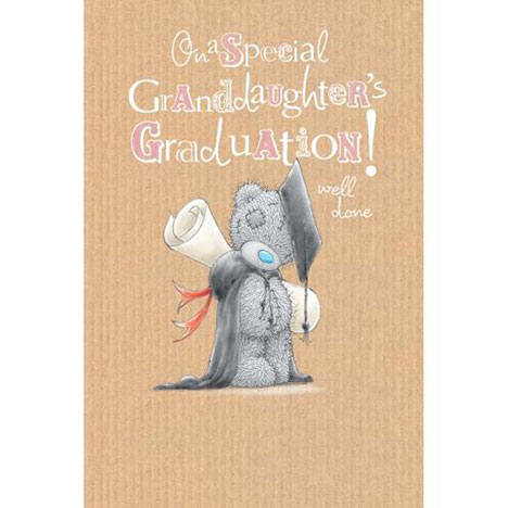 Granddaughter Graduation Me to You Bear Card   £2.49