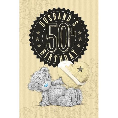 Husband 50th Birthday Me to You Bear Card  £2.49