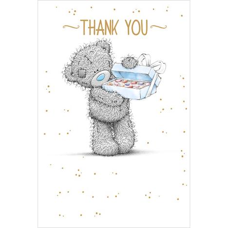 Box Of Chocolates Me to You Bear Thank You Card A01MS341 Me to