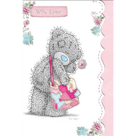 Tatty Teddy with Bow Birthday Me to You Bear Card  £3.89