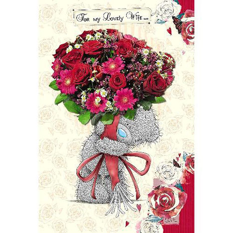 Wife Anniversary Me to You Bear Card  £3.59