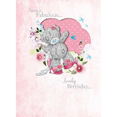 Tatty Teddy in Shoes Me to You Bear Birthday Card  £1.79