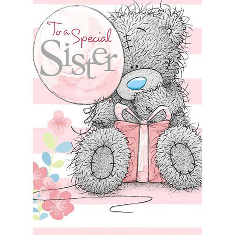 Sister Birthday Me to You Bear Card   £1.79