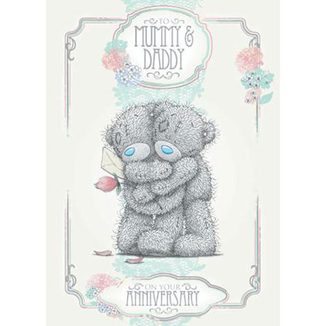 Mummy and Daddy Anniversary Me to You Bear Card   £1.79