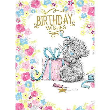 Birthday Wishes Me to You Bear Card  £1.79