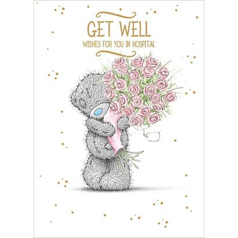 Get Well In Hospital Me to You Bear Card (A01SS532) : Me 