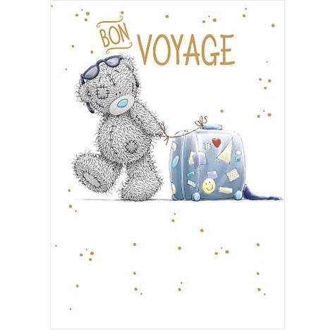 Bon Voyage Me to You Bear Card  £1.79