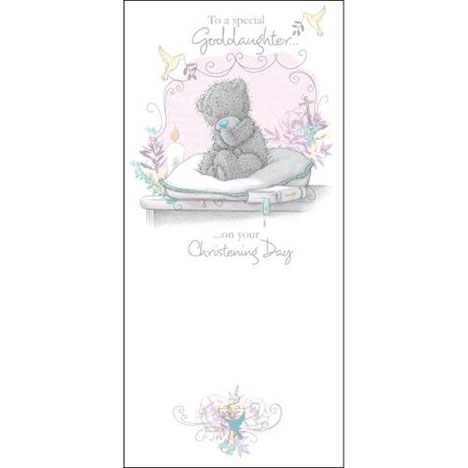 Goddaughter Christening Day Me to You Bear Card  £1.89