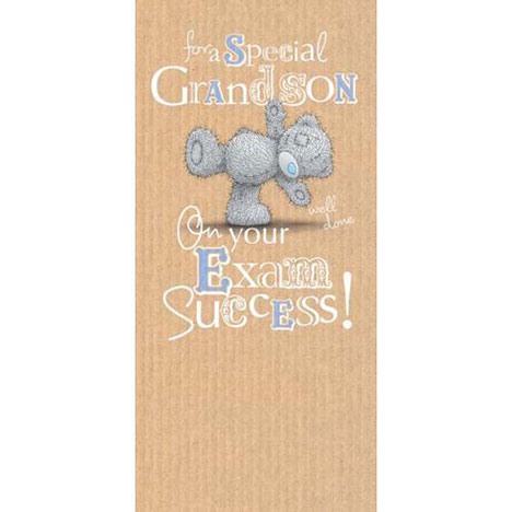 Grandson Exam Congratulations Me to You Bear Card  £1.89