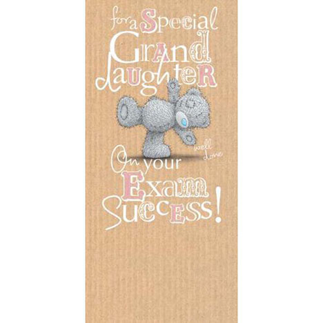 Granddaughter Exam Congratulations Me to You Bear Card   £1.89