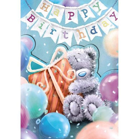Tatty Teddy with Gift Me to You Bear Birthday Card  £1.60