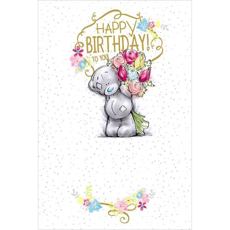 Happy Birthday Bouquet Me to You Bear Card  £3.59