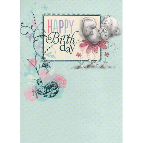 Tatty Teddy on Flower Me to You Bear Birthday Card  £1.79