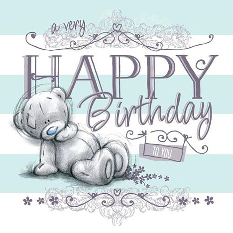 Happy Birthday Sketchbook Me to You Bear Card  £2.09