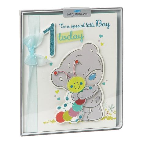 1st Birthday Boy Me to You Bear Handmade Boxed Card  £6.99