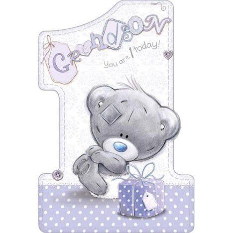 Grandson 1st Birthday Me to You Bear Card  £2.49