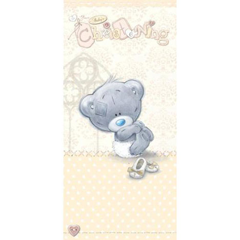 Babys Christening Tiny Tatty Teddy Me to You Bear Card  £1.89