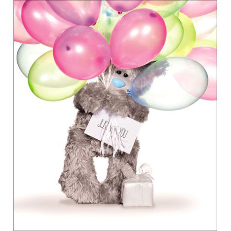 Birthday Balloons Me to You Bear Card  £1.89