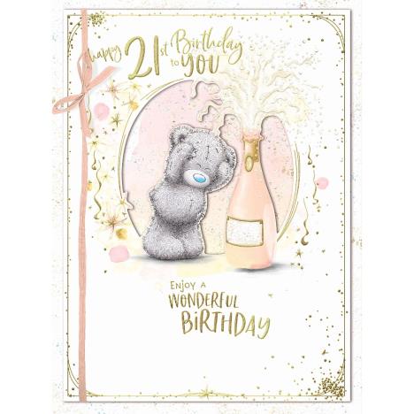 21st Birthday Me to You Bear Boxed  Card  £9.99