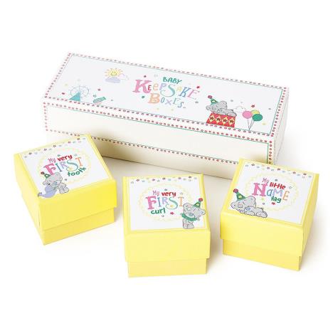 Tiny Tatty Teddy Set Of 3 Baby Keepsake Boxes  £5.99