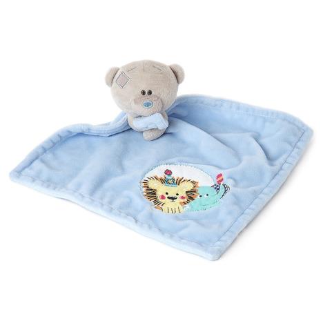 Tiny Tatty Teddy Bear Blue Baby Comforter  £7.99