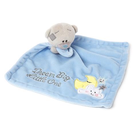 Tiny Tatty Teddy Bear Blue Baby Comforter  £7.99