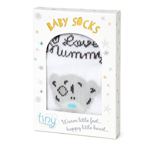 Tiny Tatty Teddy I Love Mummy Me to You Bear Boxed Baby Socks  £3.49