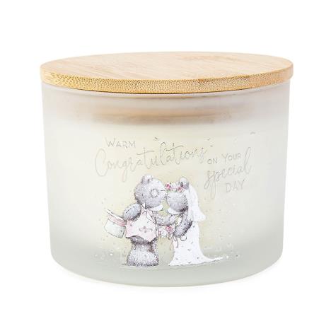 Wedding Congratulations Large Me to You Bear Candle  £9.99