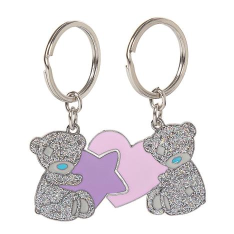 Heart & Star 2 Part Me to You Bear Key Ring  £5.99