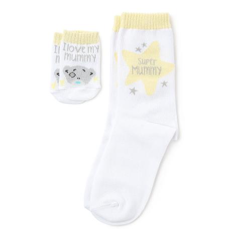 Tiny Tatty Teddy Mummy & Baby Matching Socks Set  £6.99