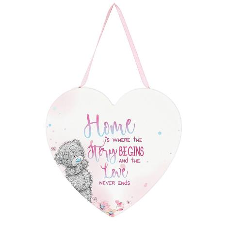 Home Is Where The Story Begins Me to You Bear Plaque  £3.99