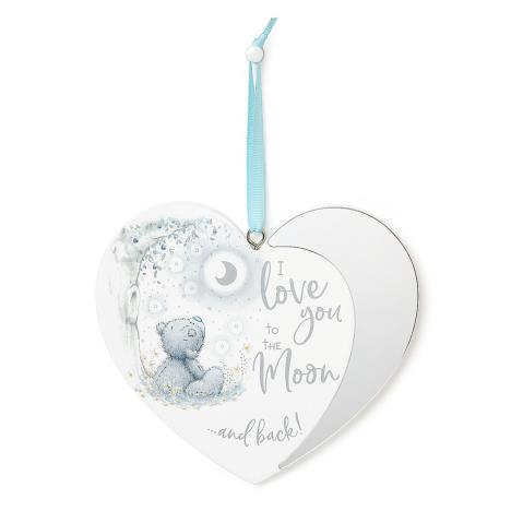 Love You to the Moon Me to You Bear Plaque  £5.00