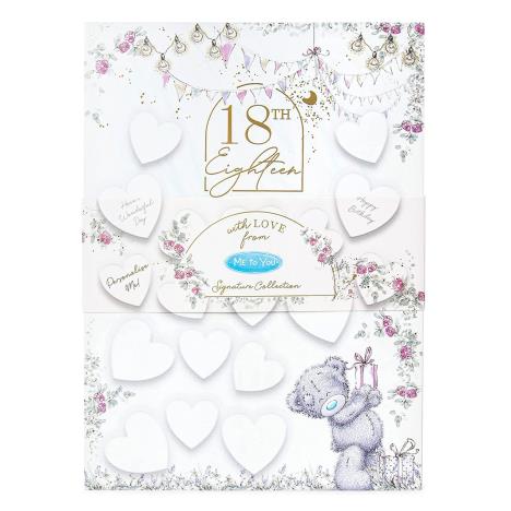 18th Personalisable Me to You Bear  Message Plaque  £9.99