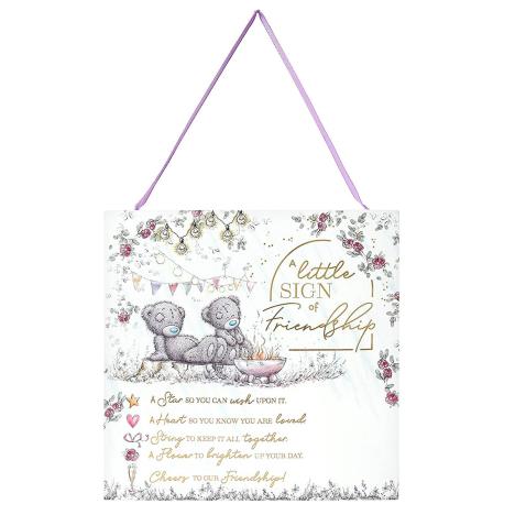 Me to You Bear Friendship Plaque  £4.99