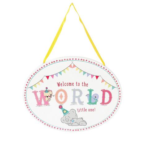 Welcome To The Word Tiny Tatty Teddy Me to You Bear Plaque  £3.99