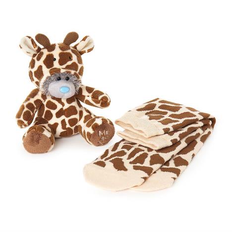 6" Dressed As Giraffe Onesie Plush & Socks Me To You Bear Gift Set  £9.99