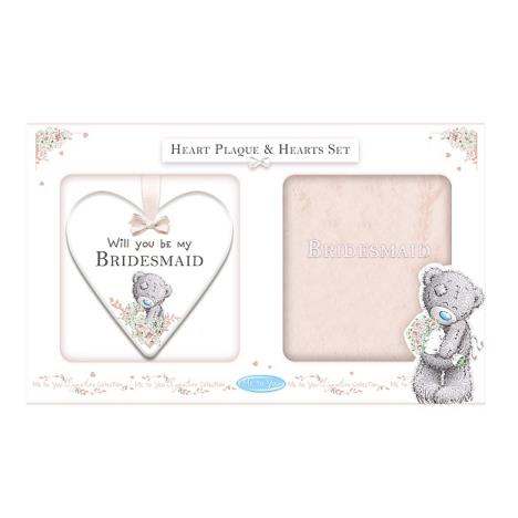 Bridesmaid Me to You Bear Plaque & Sock Gift Set  £8.00