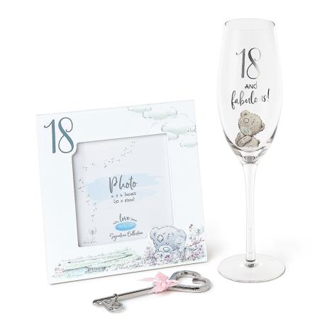 18th Frame, Champagne Glass & Key Me to You Gift Set  £16.00