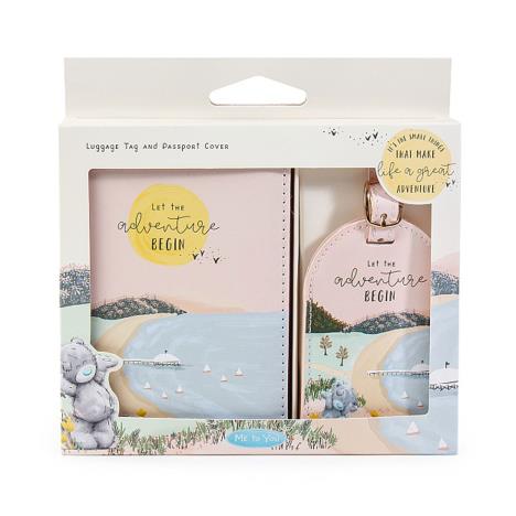 Luggage Tag & Passport Cover Me to You Bear Gift Set  £11.99