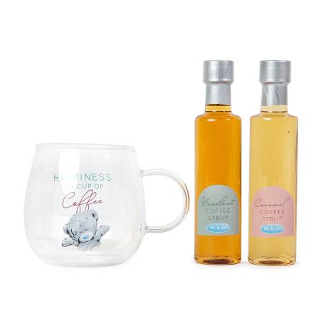 Me to You Bear Glass Mug & Coffee Syrup Gift Set  £12.99