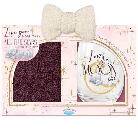 Headband Socks & Stemless Glass Me to You Bear Gift Set  £12.99