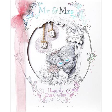 Mr & Mrs Handmade Me To You Bear Wedding Day Card  £7.99