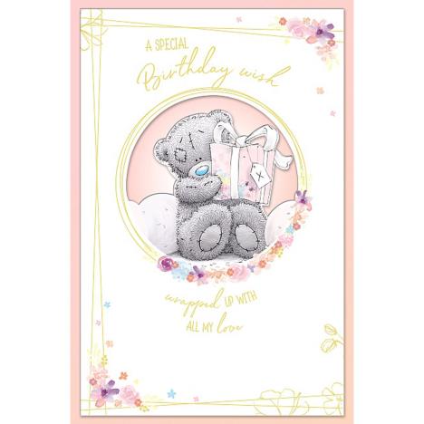 Special Birthday Wish Handmade Me to You Bear Birthday Card  £3.59