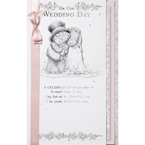 On Our Wedding Day Luxury Me to You Bear Card  £4.99