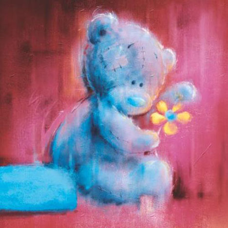 Tatty Teddy Holding Daisy Me to You Bear Card  £2.49