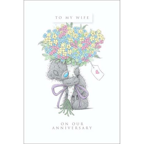 Wife Anniversary Me to You Bear Card  £2.49