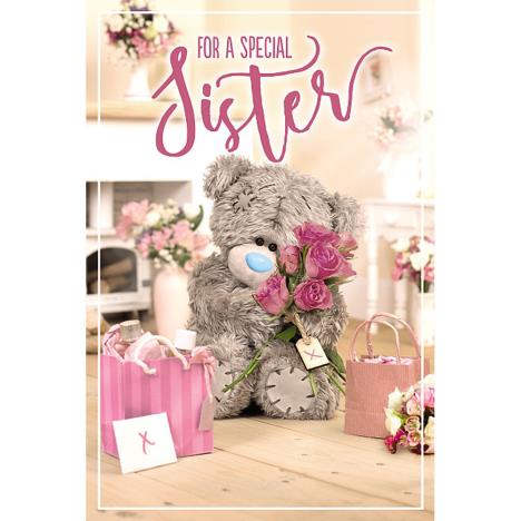 3D Holographic Sister Me to You Bear Birthday Card  £3.39