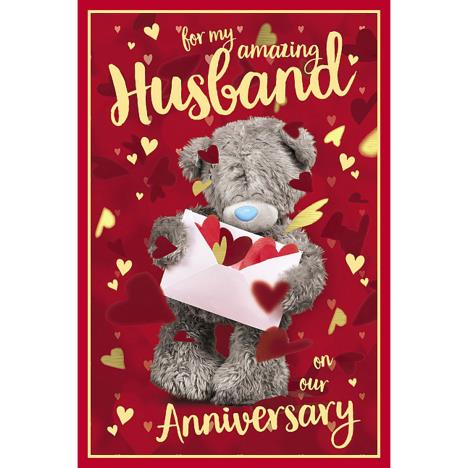 3D Holographic Husband Anniversary Me to You Bear Card  £3.39