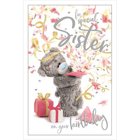 3D Holographic Special Sister Me to You Bear Birthday Card  £3.39