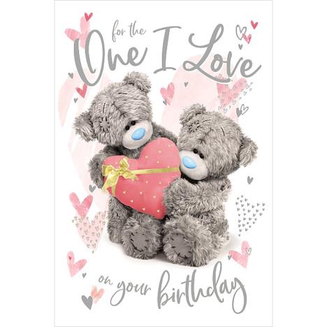 3D Holographic One I Love Me to You Bear Birthday Card  £3.39